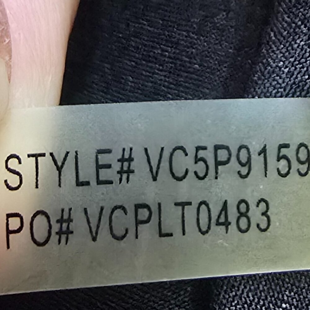 Vince Camuto Black Crepe A-Line Dress - Picture 9 of 11